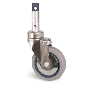 RUEDA DE GOMA TERMOPLÁSTICA CUERPO DE POLIPROPILENO 150