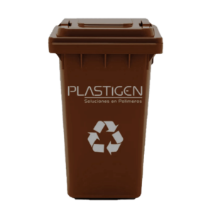 Basurero 120 litros Café